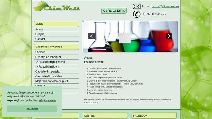 Chim West | Servicii de laborator de calitate!