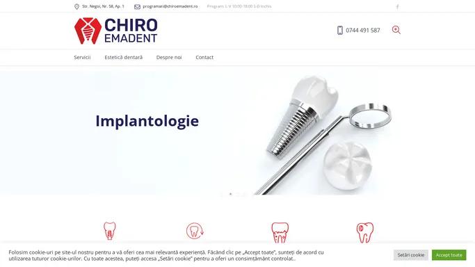 Clinica stomatologie - Chiro Emadent