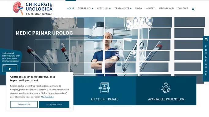 Chirurgie robotica urologica - Dr. Urolog Cristian Iatagan - Bucuresti