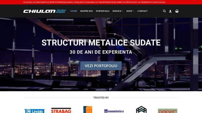 Structuri Metalice Sudate | CHIULAN