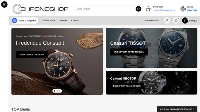 Magazin Online de Ceasuri de Mana - ChronoShop.ro