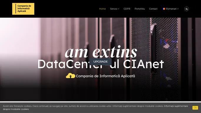 Home CIANET - creare Site Prezentare, Magazine Online