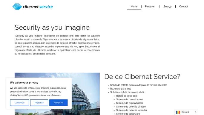 Cibernet Service – Security as you imagine!