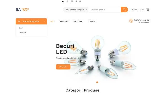 Cincia.ro - IMPORTATOR ECHIPAMENTE FIBRA OPTICA SI LED