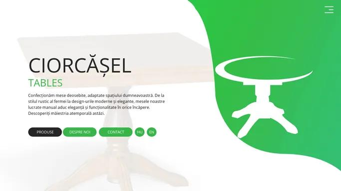 Ciorcasel tables