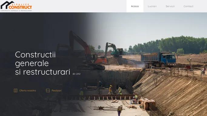 CIPALICE CONSTRUCT - Constructii santier Bacau