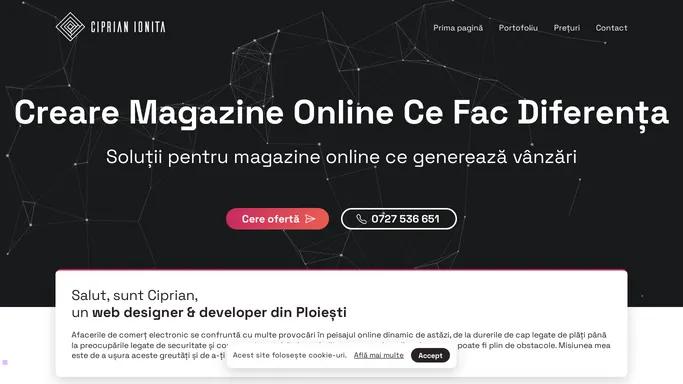 Servicii Creare Magazin Online | WooCommerce Web Developer