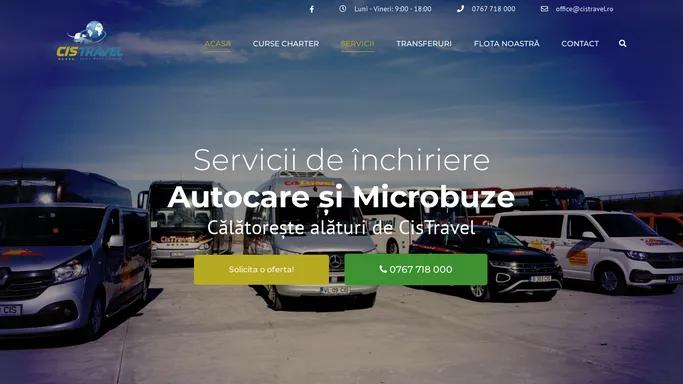 Acasa - CisTravel – Inchirieri Autocare si Microbuze