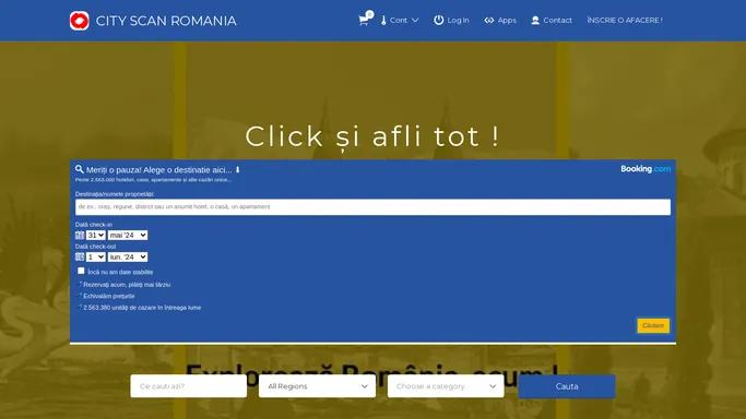 CITY SCAN ROMANIA – Esti pe harta deci existi !