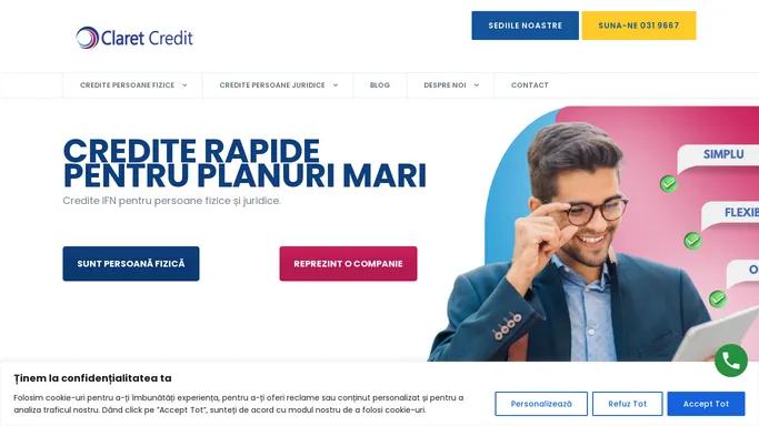 Credite cu garantie imobiliara- Claret