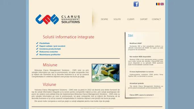 CMS - Clarus Management Solutions