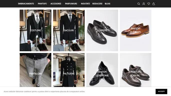 Costume, Sacouri, Camasi, Pantaloni si Pantofi Barbati - ClassMEN.ro