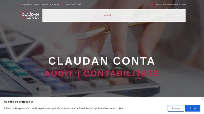 Claudan Conta – Servicii de contabilitate, audit si consultanta financiara