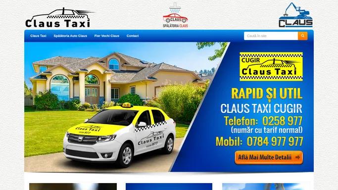 Claus Taxi, Spalatoria Auto Claus, Fier Vechi Claus | Claus Cugir, Cugir, Romania