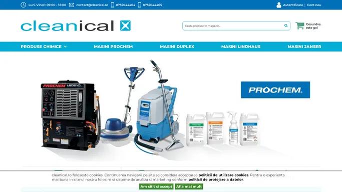 Magazin online de produse profesionale pentru curatenie