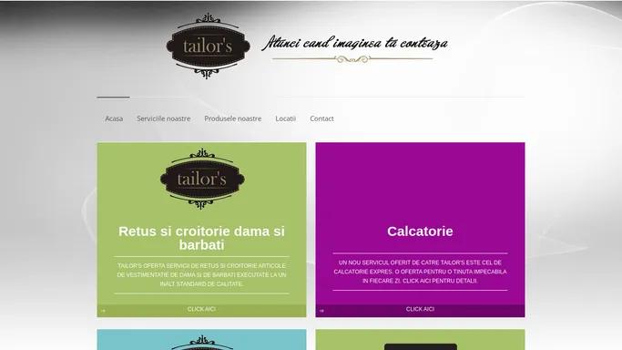 Tailor's - Atelier de retus si croitorie