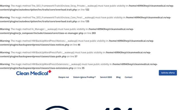 Firma DDD - Clean Medical - Servicii DDD Profesionale