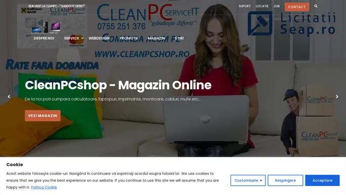 Reparatii calculatoare | Laptop-uri | Tablete | Telefoane - CLEANPC