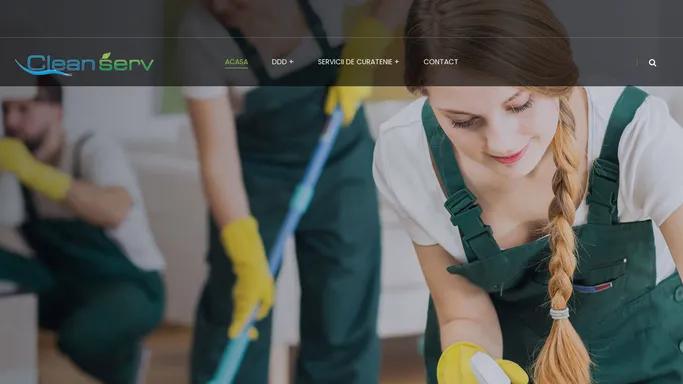 CleanServ – Curatenie spatii deschise, Curatenie generala, Curatenie de intretinere, Curatenie spatii comerciale