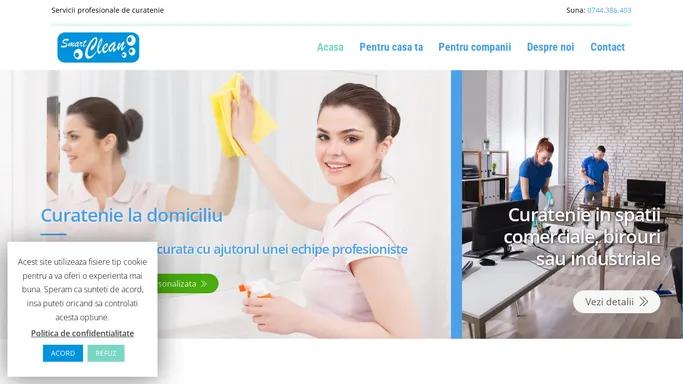 Firma curatenie Bacau | Smart Clean