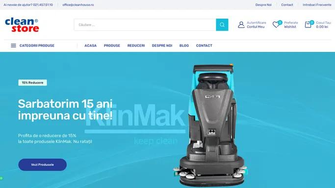 CleanStore.Ro - Echipamente Profesionale pentru Curatenie