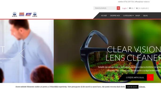 Acasa: CLEAR VISION - CURATENIE SI SANATATE