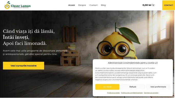 Clever Lemon – WORKSHOPS & TRAININGS