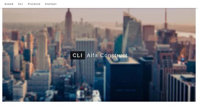 CLI Alfa Construct