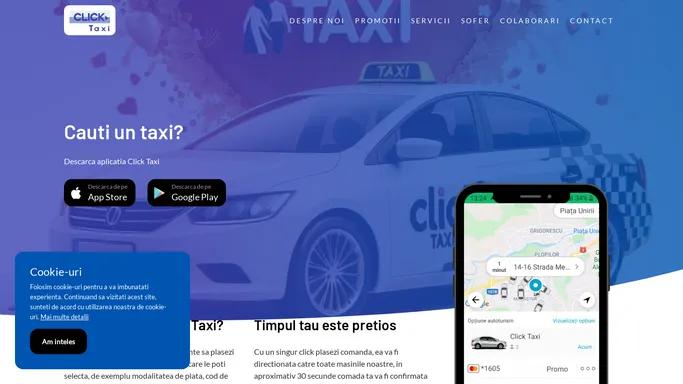 Cauti Un Taxi? | Click Taxi