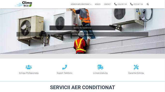 ClimaEco – Aparate de Aer Conditionat & Instalatii AC