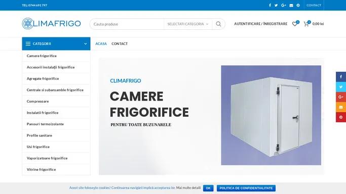 Climafrigo | Instalatii si Camere Frigorifice