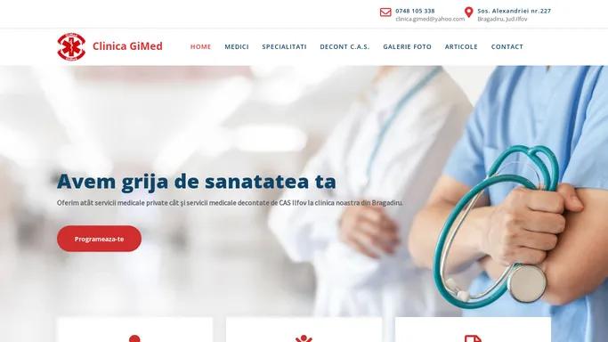 Clinica GiMed – Clinica in Bragadiru