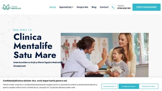 Clinica Medicala MentaLife | Medici de Top in Satu Mare