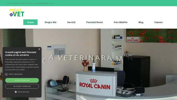 Clinica Veterinara MiniVet – Servicii complexe in domeniul veterinar