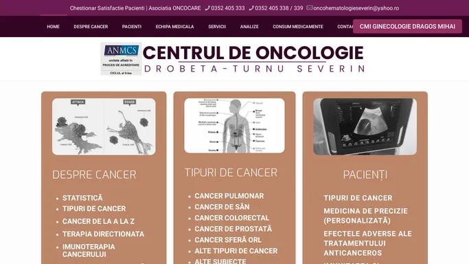 Home Page | Centru Oncologie Severin