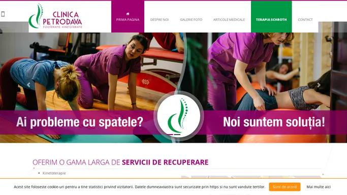 Clinica Petrodava - Prima pagina