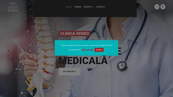 Clinica Remed - Fizioterapie - Recuperare Medicala - Brasov - Remed