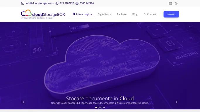 Cloud Documente | Backup in cloud