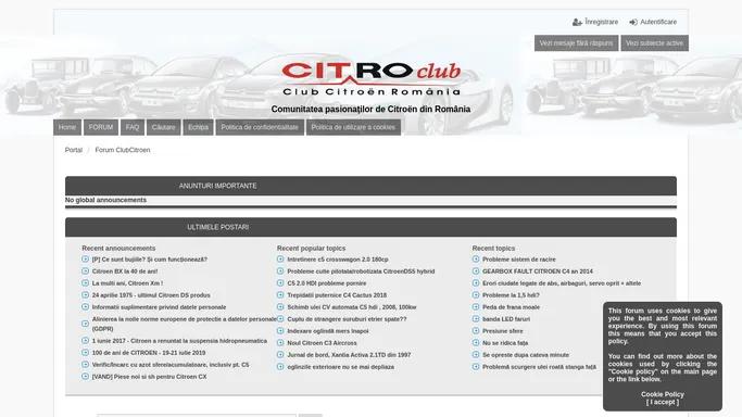 Club Citroen - Portal