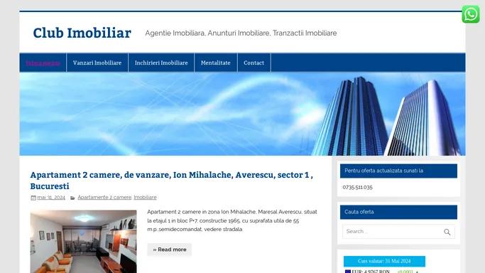 Club Imobiliar , Imobiliare Bucuresti