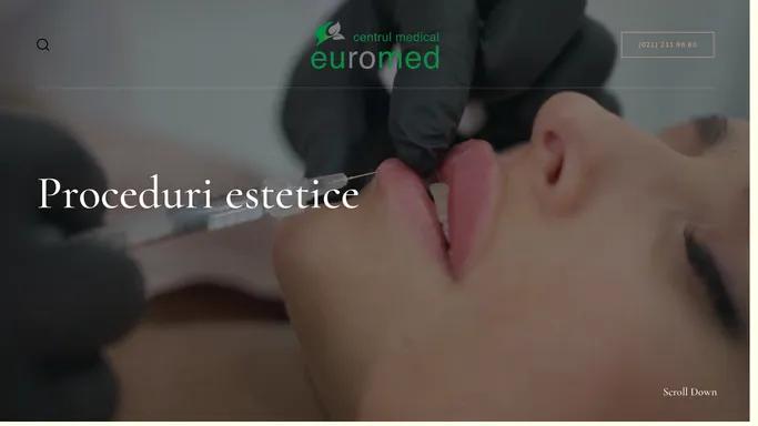 Centrul Medical Euromed – Clinica medicala Bucuresti | Proceduri estetice | Dermatologie | Interventii chirurgicale | Obstetrica-Ginecologie