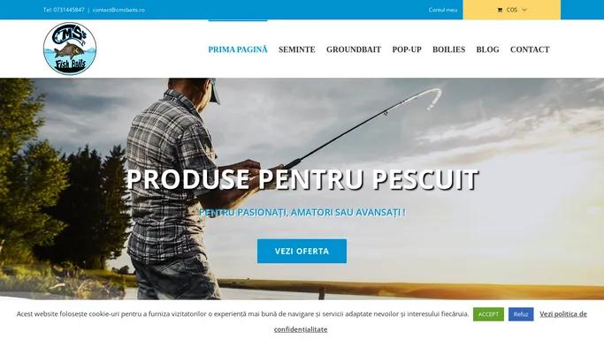 Cms's Fish Baits - Magazin online cu produse pentru pescuit