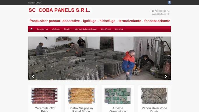 Panouri COBA – Panouri COBA