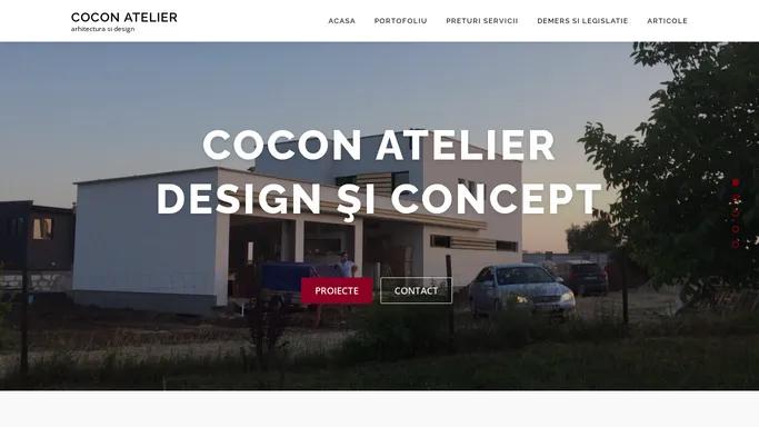 COCON ATELIER – arhitectura si design