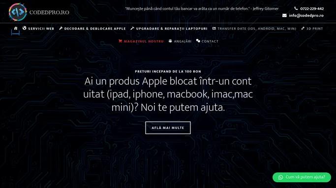 Homepage - CodedPro