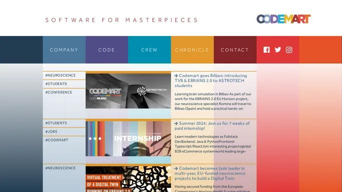 CODEMART :: Software for masterpieces