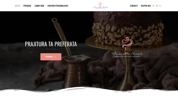 Cofetaria Amaretto - Produse de Cofetarie si Patiserie