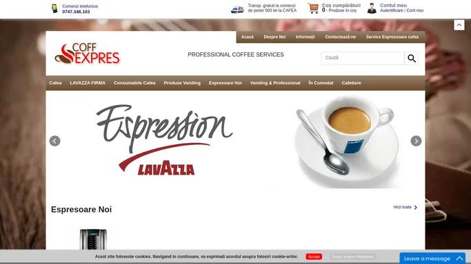 Espressoare si cafea Botosani, Suceava, Iasi Espressoare si cafea Botosani Magazin online Espressoare si cafea