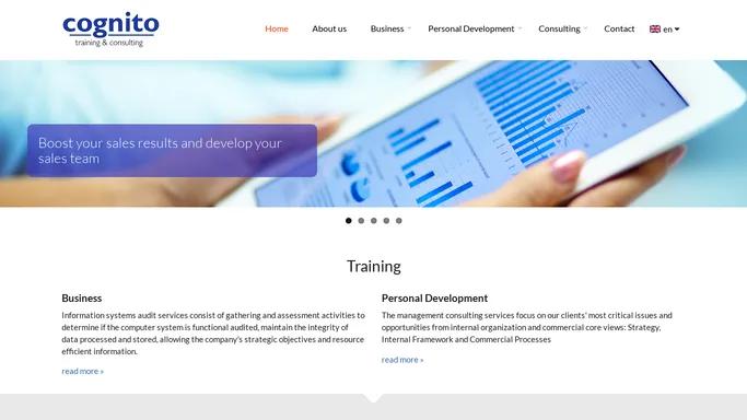 Cognito Training and Development | Reinventing workplace