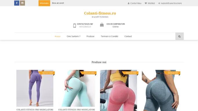 Acasa - Colanti-fitness.ro